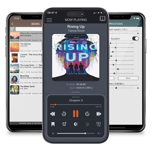 Download fo free audiobook Rising Up by Tanya Ross and listen anywhere on your iOS devices in the ListenBook app.