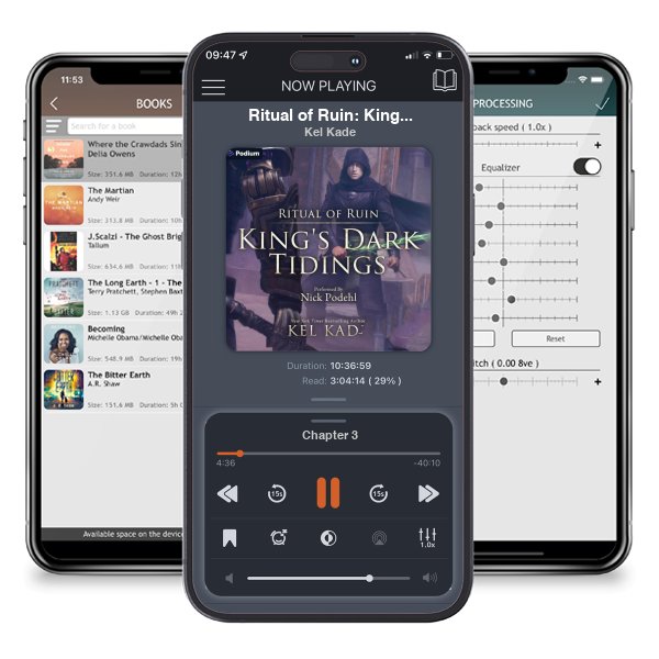 Download fo free audiobook Ritual of Ruin: King\'s Dark Tidings, Book 7 by Kel Kade and listen anywhere on your iOS devices in the ListenBook app.