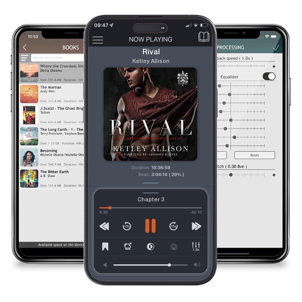 Download fo free audiobook Rival by Ketley Allison and listen anywhere on your iOS devices in the ListenBook app.