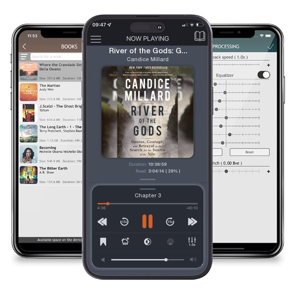 Download fo free audiobook River of the Gods: Genius, Courage, and Betrayal in the... by Candice Millard and listen anywhere on your iOS devices in the ListenBook app.