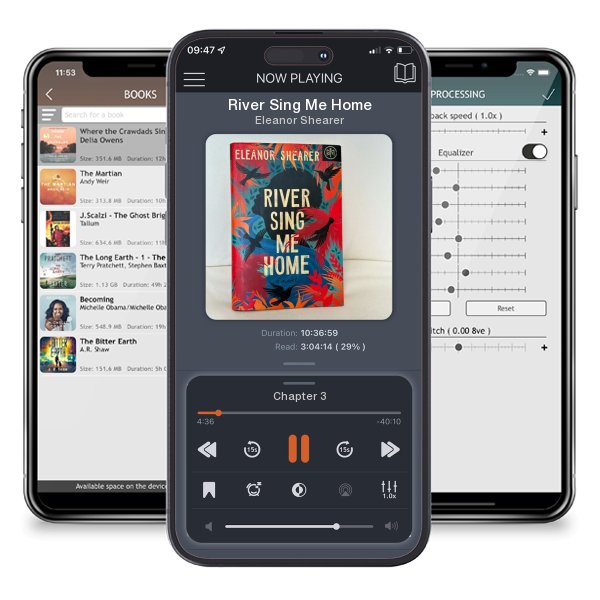 Download fo free audiobook River Sing Me Home by Eleanor Shearer and listen anywhere on your iOS devices in the ListenBook app.