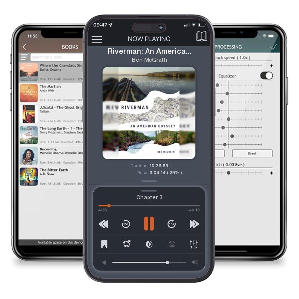 Download fo free audiobook Riverman: An American Odyssey by Ben McGrath and listen anywhere on your iOS devices in the ListenBook app.