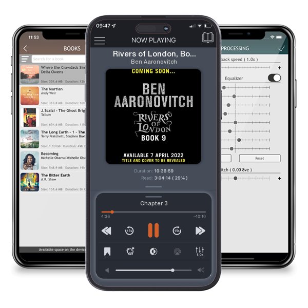 Download fo free audiobook Rivers of London, Book 9 by Ben Aaronovitch and listen anywhere on your iOS devices in the ListenBook app.