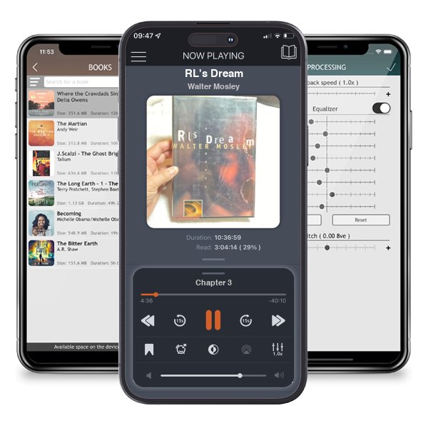 Download fo free audiobook RL's Dream by Walter Mosley and listen anywhere on your iOS devices in the ListenBook app.