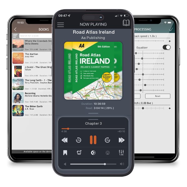 Download fo free audiobook Road Atlas Ireland by Aa Publishing and listen anywhere on your iOS devices in the ListenBook app.