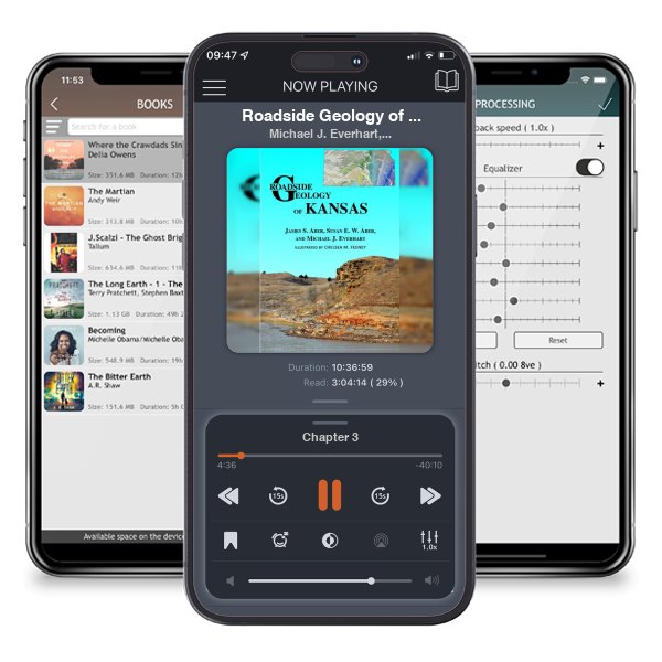 Download fo free audiobook Roadside Geology of Kansas by Michael J. Everhart, Susan E. W. Aber,  et al. and listen anywhere on your iOS devices in the ListenBook app.