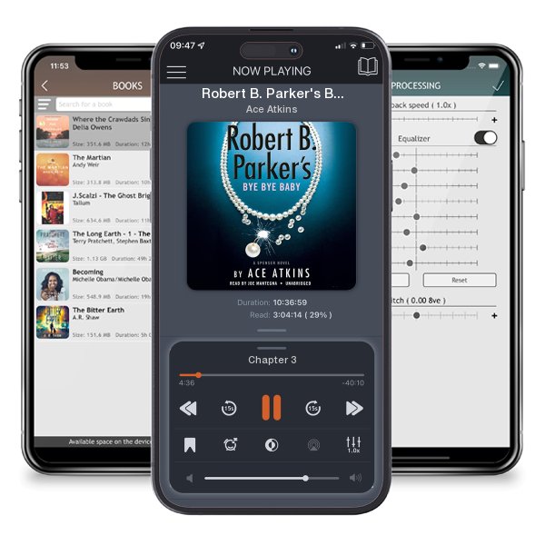 Download fo free audiobook Robert B. Parker's Bye Bye Baby by Ace Atkins and listen anywhere on your iOS devices in the ListenBook app.