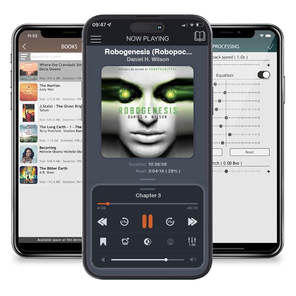 Download fo free audiobook Robogenesis (Robopocalypse, #2) by Daniel H. Wilson and listen anywhere on your iOS devices in the ListenBook app.