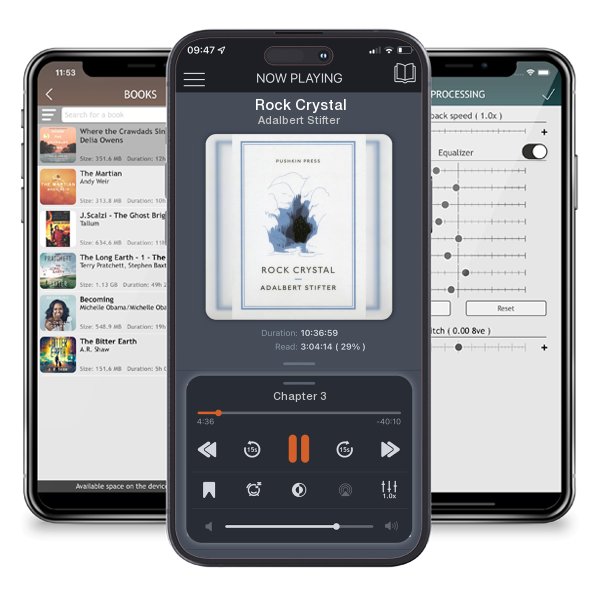 Download fo free audiobook Rock Crystal by Adalbert Stifter and listen anywhere on your iOS devices in the ListenBook app.