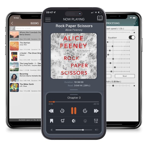 Download fo free audiobook Rock Paper Scissors by Alice Feeney and listen anywhere on your iOS devices in the ListenBook app.