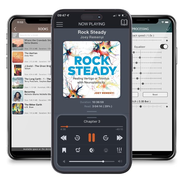 Download fo free audiobook Rock Steady by Joey Remenyi and listen anywhere on your iOS devices in the ListenBook app.