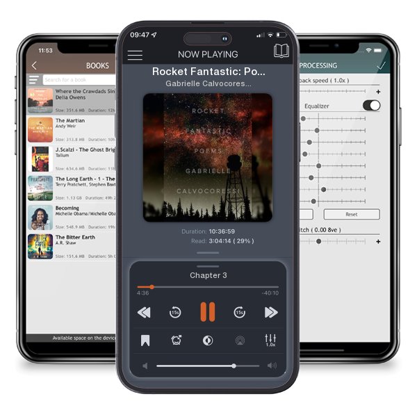 Download fo free audiobook Rocket Fantastic: Poems by Gabrielle Calvocoressi and listen anywhere on your iOS devices in the ListenBook app.