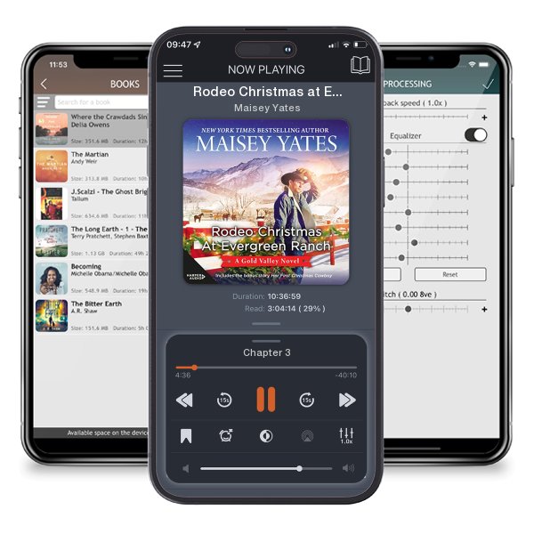 Download fo free audiobook Rodeo Christmas at Evergreen Ranch by Maisey Yates and listen anywhere on your iOS devices in the ListenBook app.