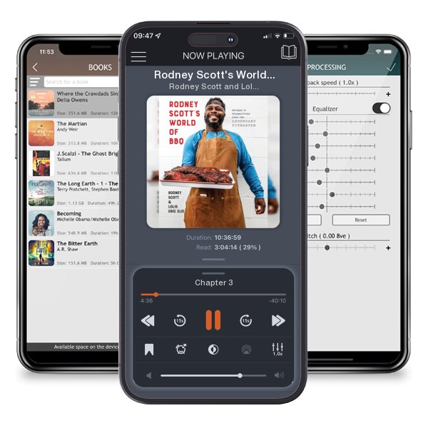 Download fo free audiobook Rodney Scott's World of BBQ: Every Day Is a Good Day: A Cookbook by Rodney Scott and Lolis Eric Elie and listen anywhere on your iOS devices in the ListenBook app.