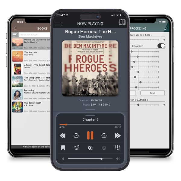 Download fo free audiobook Rogue Heroes: The History of the Sas, Britain's Secret... by Ben MacIntyre and listen anywhere on your iOS devices in the ListenBook app.