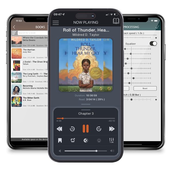 Download fo free audiobook Roll of Thunder, Hear My Cry by Mildred D. Taylor and listen anywhere on your iOS devices in the ListenBook app.