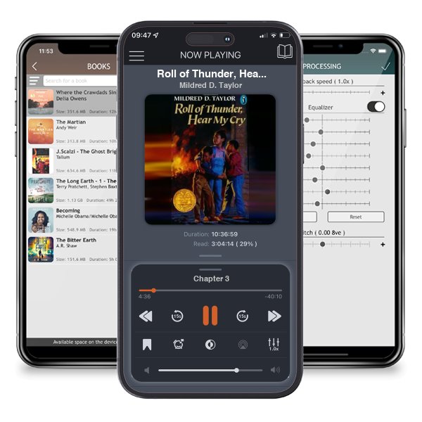 Download fo free audiobook Roll of Thunder, Hear My Cry (Logans, #4) by Mildred D. Taylor and listen anywhere on your iOS devices in the ListenBook app.