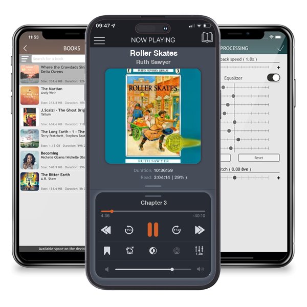 Download fo free audiobook Roller Skates by Ruth Sawyer and listen anywhere on your iOS devices in the ListenBook app.