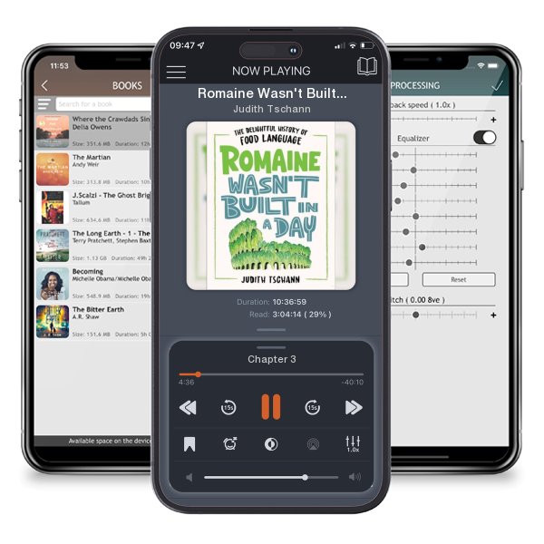 Download fo free audiobook Romaine Wasn't Built in a Day: The Delightful History of Food... by Judith Tschann and listen anywhere on your iOS devices in the ListenBook app.