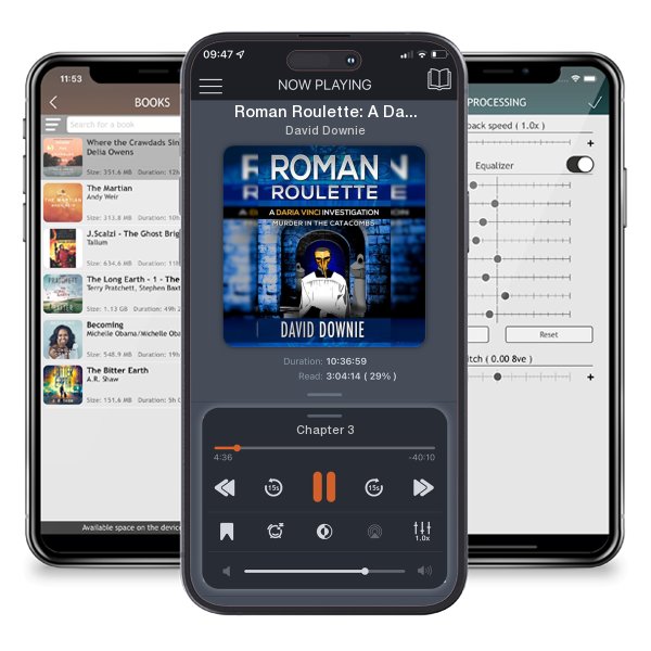 Download fo free audiobook Roman Roulette: A Daria Vinci Investigation by David Downie and listen anywhere on your iOS devices in the ListenBook app.