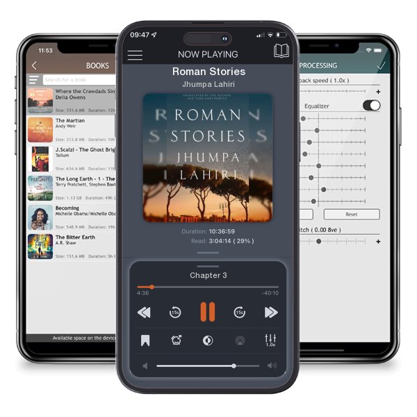 Download fo free audiobook Roman Stories by Jhumpa Lahiri and listen anywhere on your iOS devices in the ListenBook app.