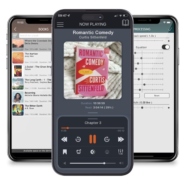 Download fo free audiobook Romantic Comedy by Curtis Sittenfeld and listen anywhere on your iOS devices in the ListenBook app.