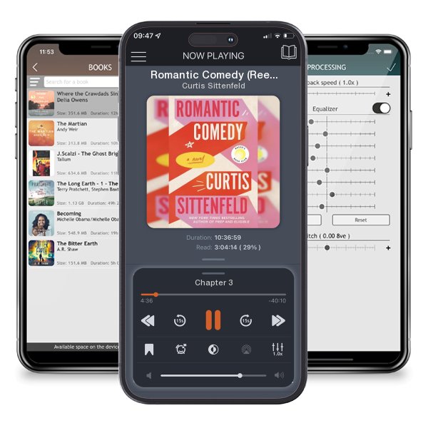 Download fo free audiobook Romantic Comedy (Reese's Book Club) by Curtis Sittenfeld and listen anywhere on your iOS devices in the ListenBook app.