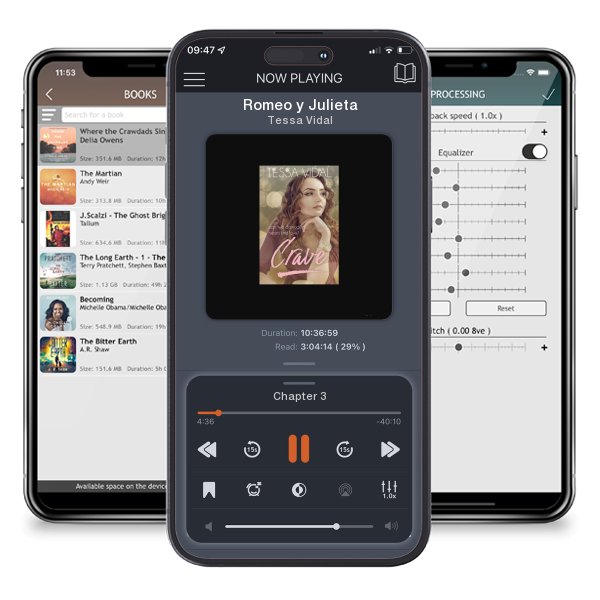 Download fo free audiobook Romeo y Julieta by Tessa Vidal and listen anywhere on your iOS devices in the ListenBook app.