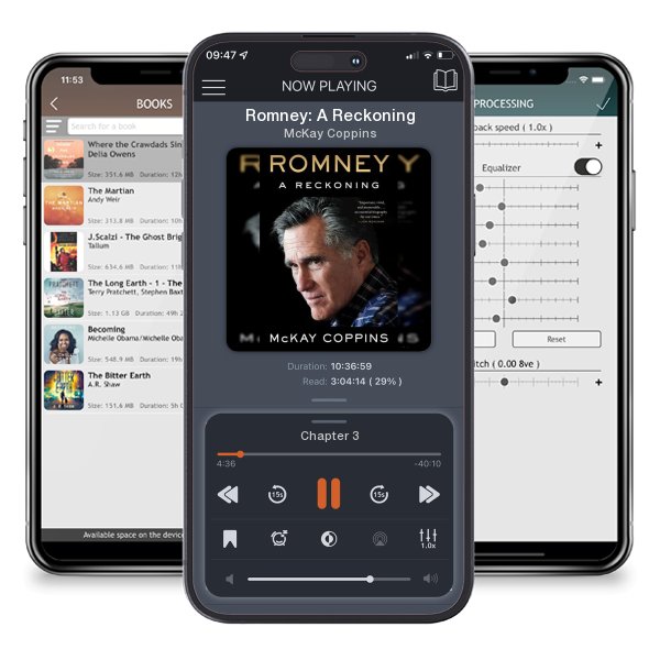 Download fo free audiobook Romney: A Reckoning by McKay Coppins and listen anywhere on your iOS devices in the ListenBook app.