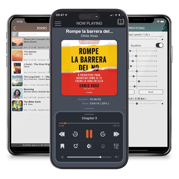 Descargar audiolibro gratis Rompe la barrera del NO / Never Split the Difference by Chris Voss y escuchar en cualquier lugar en sus dispositivos iOS en la aplicación ListenBook.