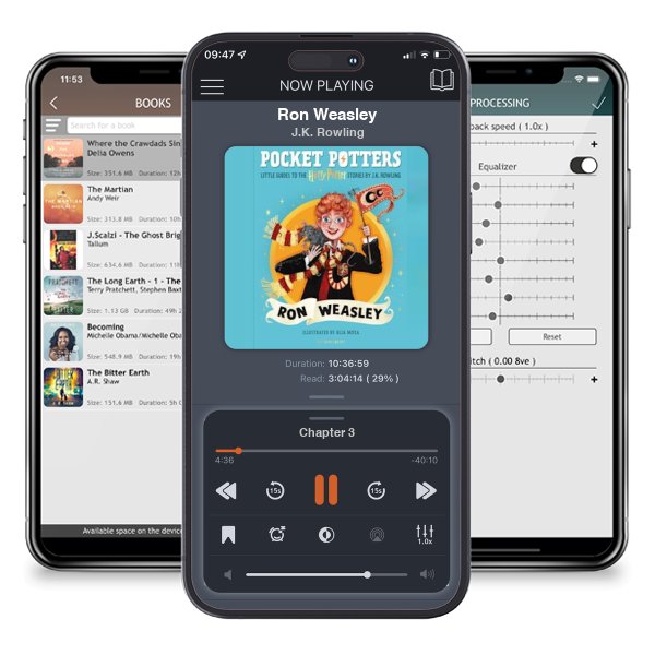 Download fo free audiobook Ron Weasley by J.K. Rowling and listen anywhere on your iOS devices in the ListenBook app.
