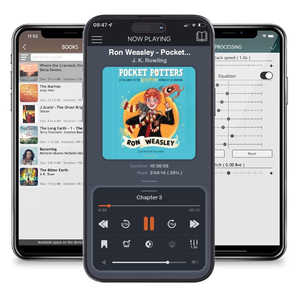 Download fo free audiobook Ron Weasley - Pocket Potters – Little Guides to the HARRY POTTER Stories by J. K. Rowling and listen anywhere on your iOS devices in the ListenBook app.