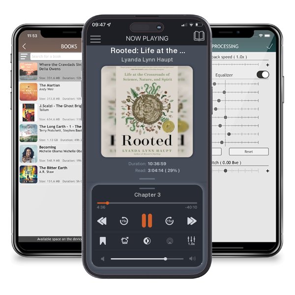 Download fo free audiobook Rooted: Life at the Crossroads of Science, Nature, and Spirit by Lyanda Lynn Haupt and listen anywhere on your iOS devices in the ListenBook app.