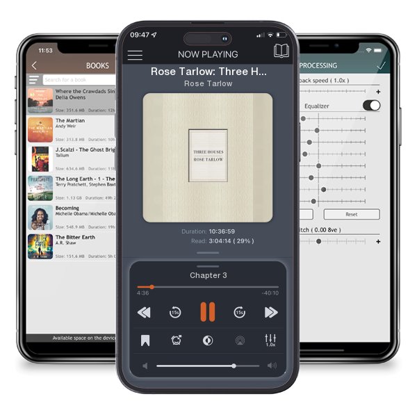 Download fo free audiobook Rose Tarlow: Three Houses by Rose Tarlow and listen anywhere on your iOS devices in the ListenBook app.