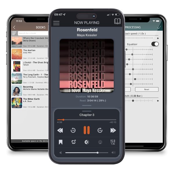 Download fo free audiobook Rosenfeld by Maya Kessler and listen anywhere on your iOS devices in the ListenBook app.