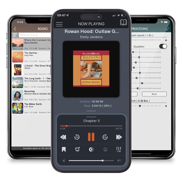 Download fo free audiobook Rowan Hood: Outlaw Girl of Sherwood Forest by Emily Jenkins and listen anywhere on your iOS devices in the ListenBook app.