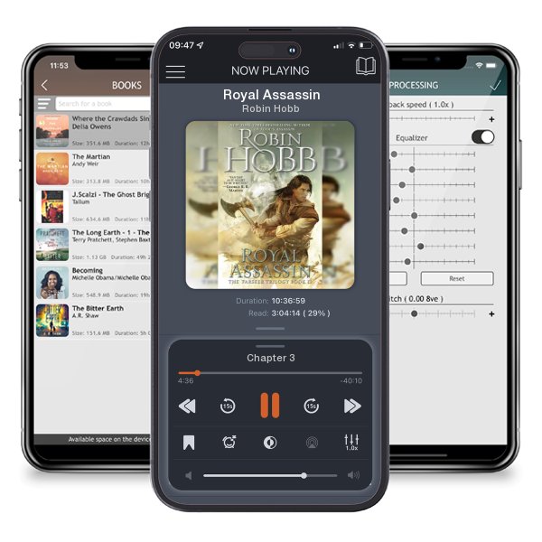 Download fo free audiobook Royal Assassin by Robin Hobb and listen anywhere on your iOS devices in the ListenBook app.