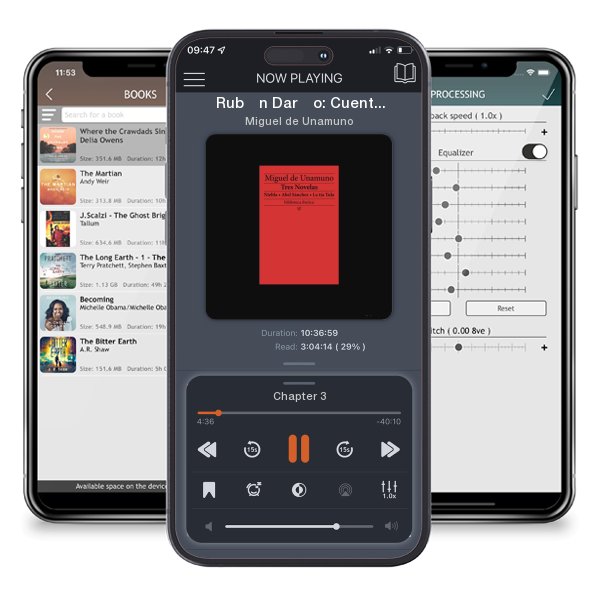 Download fo free audiobook Rubén Darío: Cuentos completos: nueva edición integral by Miguel de Unamuno and listen anywhere on your iOS devices in the ListenBook app.