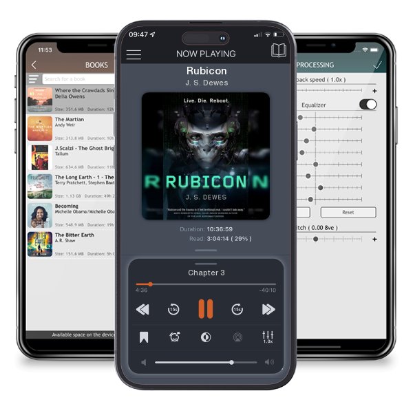 Download fo free audiobook Rubicon by J. S. Dewes and listen anywhere on your iOS devices in the ListenBook app.