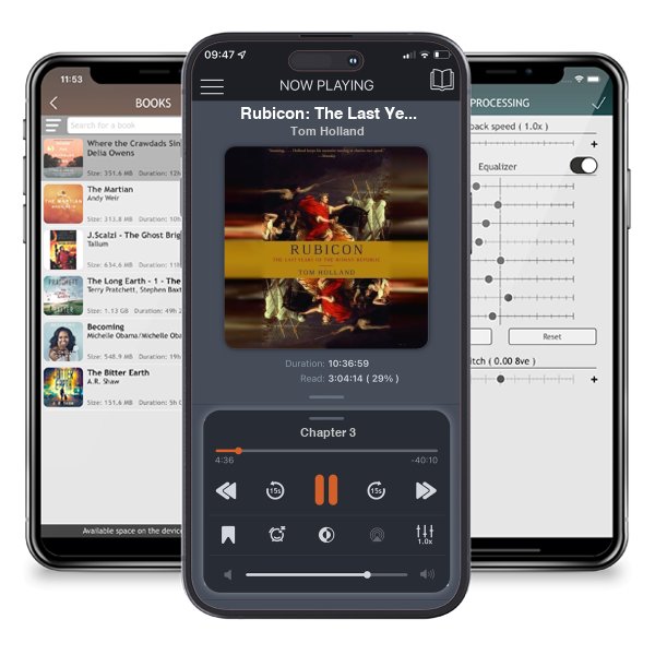 Download fo free audiobook Rubicon: The Last Years of the Roman Republic by Tom Holland and listen anywhere on your iOS devices in the ListenBook app.