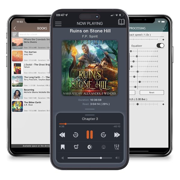 Download fo free audiobook Ruins on Stone Hill by F.P. Spirit and listen anywhere on your iOS devices in the ListenBook app.