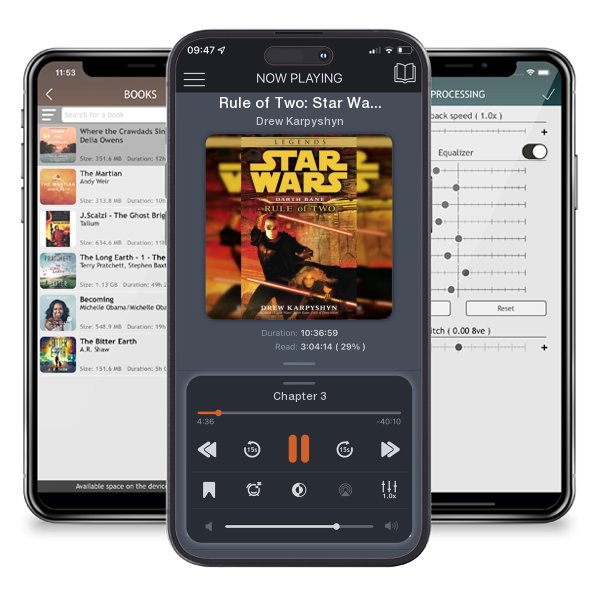 Download fo free audiobook Rule of Two: Star Wars Legends (Darth Bane) by Drew Karpyshyn and listen anywhere on your iOS devices in the ListenBook app.