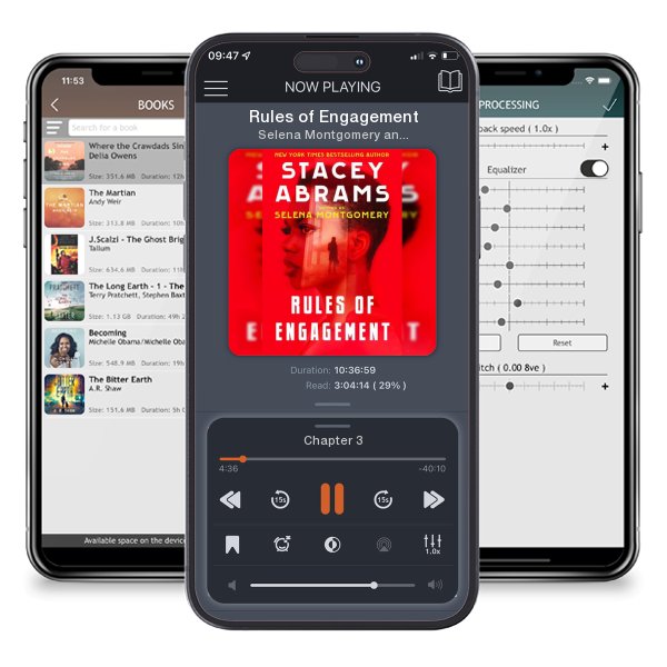 Download fo free audiobook Rules of Engagement by Selena Montgomery and Stacey Abrams and listen anywhere on your iOS devices in the ListenBook app.