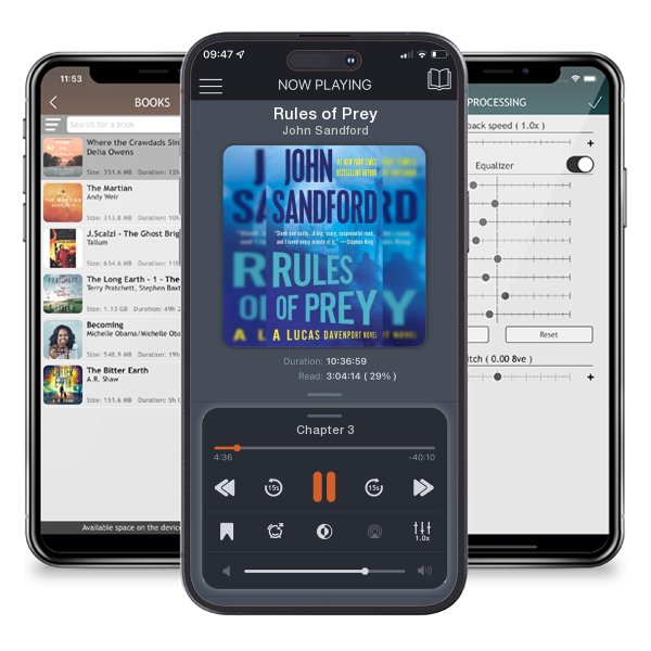 Download fo free audiobook Rules of Prey by John Sandford and listen anywhere on your iOS devices in the ListenBook app.