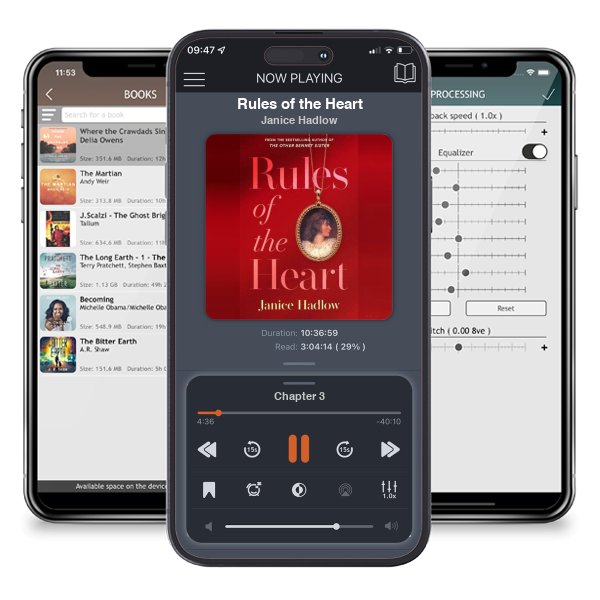 Download fo free audiobook Rules of the Heart by Janice Hadlow and listen anywhere on your iOS devices in the ListenBook app.