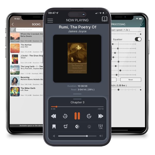 Download fo free audiobook Rumi, The Poetry Of by James Joyce and listen anywhere on your iOS devices in the ListenBook app.