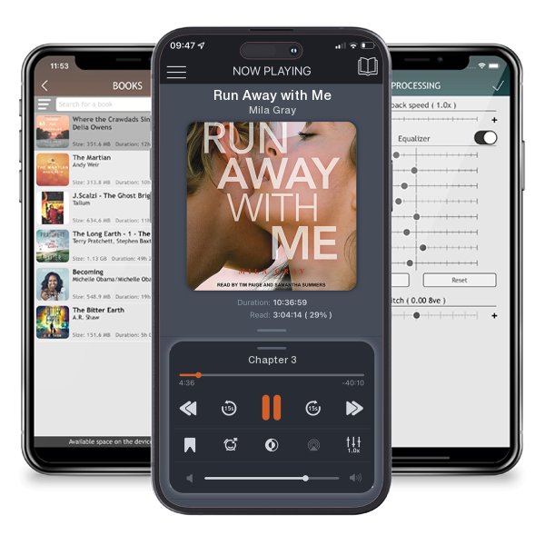Download fo free audiobook Run Away with Me by Mila Gray and listen anywhere on your iOS devices in the ListenBook app.