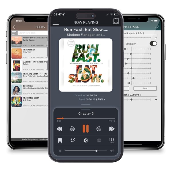 Download fo free audiobook Run Fast. Eat Slow.: Nourishing Recipes for Athletes: A Cookbook by Shalane Flanagan and Elyse Kopecky and listen anywhere on your iOS devices in the ListenBook app.