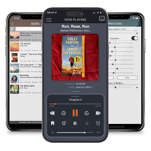 Download fo free audiobook Run, Rose, Run by James Patterson; Dolly Parton and listen anywhere on your iOS devices in the ListenBook app.