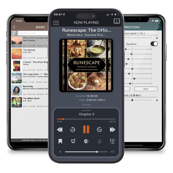Download fo free audiobook Runescape: The Official Cookbook by Melendez, Sandra Rosner, et al. and listen anywhere on your iOS devices in the ListenBook app.